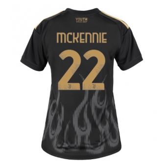 Juventus Weston McKennie #22 Maglia Gara Terza Repliche 2026-27 Donna Maniche Corte